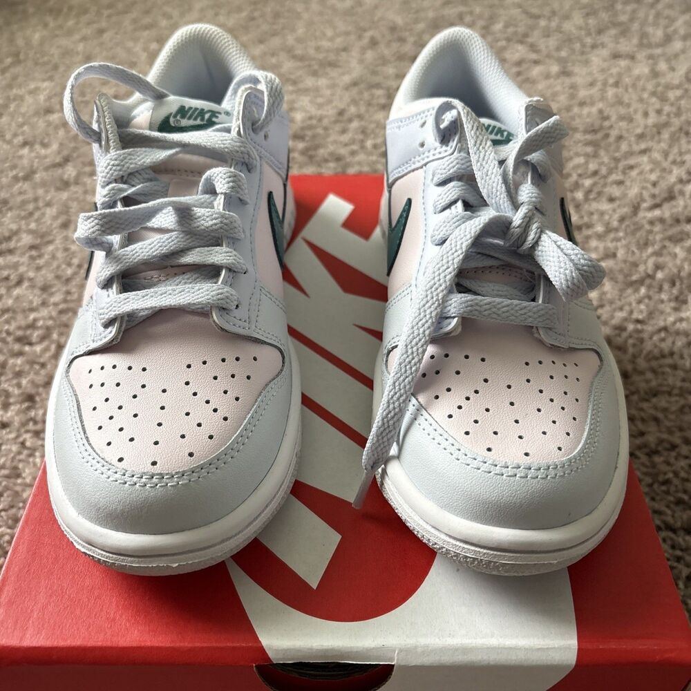 Nike Dunk Low FD1232-002 Mineral Teal Grey Petrole Grade School Size 3.5 New
